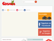 Tablet Screenshot of cosmosushuaia.com.ar